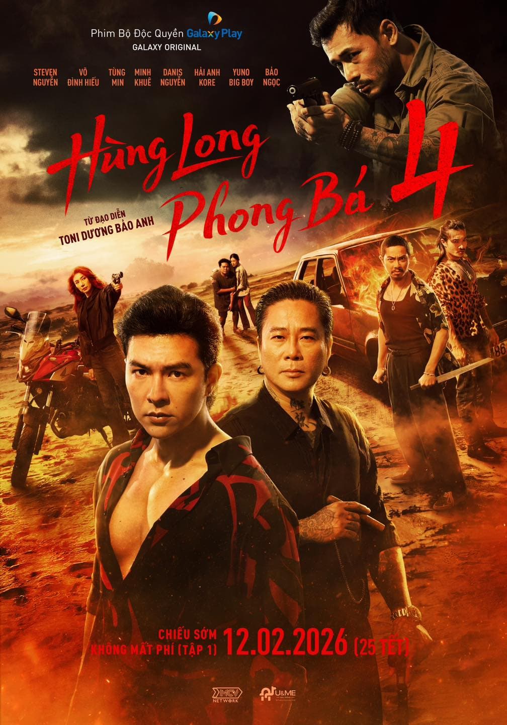 Poster Hùng Long Phong Bá (Phần 4)